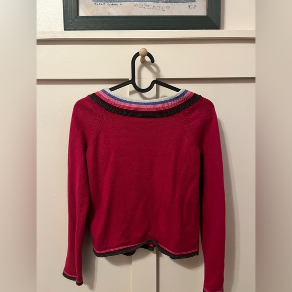 Tommy Hilfiger button down knit for girls size 12 - Picture 3 of 5